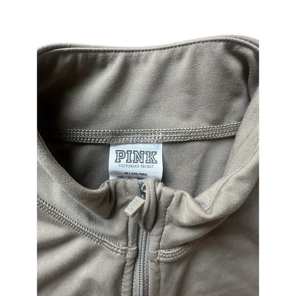 PINK beige Size M Zip Up Jacket - Picture 2 of 2